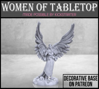 Angelic Cleric - Tabletop Miniature 3D model
