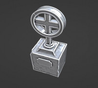 cross 3D model