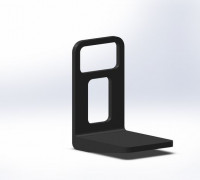Universal charging, CELLPHONE HOLDER 3D model