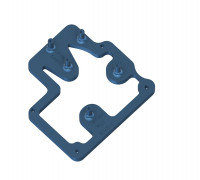 Mellow FLY E3 PRO Anycubic i3 Mega board mount 3D model