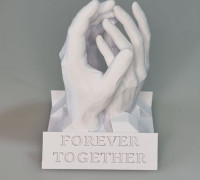 Holding Hands 3D model