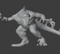 Daedroth elderscrolls 3D model