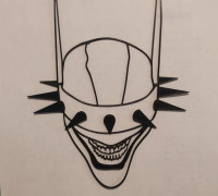 The Batman Who Laughs - 2D 3D model