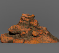 Volcano 3D model