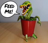 Customizable Man Eating Plant 3D model