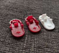 Lidl hand vacuum cleaner clip button 3D model