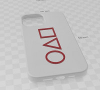 iPhone 13 Case Pro Max-Squid Game 3D model