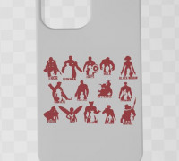 iPhone 13 Case Pro Max-Avengers 1 3D model