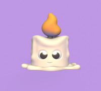 Candle 3D model
