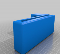 Shower Curtain Mount 3D model