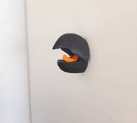 PARROT'S BEAK COAT RACK 3D model