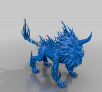 flamelion - tm - lp 3D model