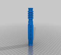CUSTOM LIGHT SABER 3D model