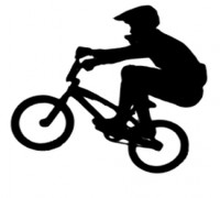 BMX Cookie Cutter 3D model