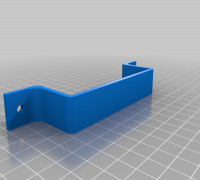 Dell Dock WD19 mount 3D model