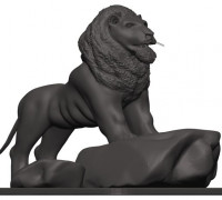 Lion 3D model