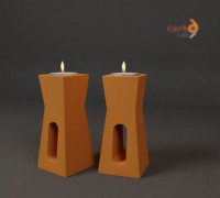 Tea light Candle Holder - T2 3D model