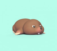 Mole 3D model