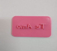 Stamps With Phrases 3D model