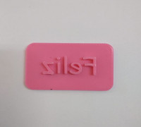 Stamps With Phrases 3D model