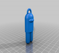 Among Us keychain v2 3D model