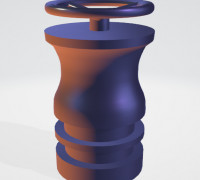 Vertical Winch 3D model