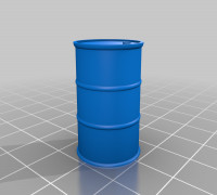 Oil Barrels 3D model