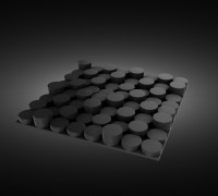 Acoustic panel 3D model