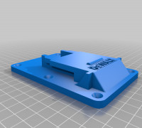 Dewalt 20v Tool Mount With Logo 3D model