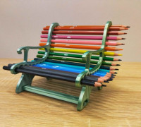 Crayon stand 3D model