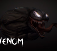 Venom ART 3D model