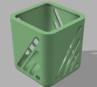 Desk pen. 3D model