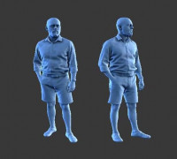 CHARACTER MAN FIGURE A57 3D model