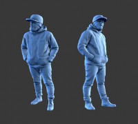 CHARACTER MAN FIGURE A56 3D model