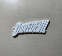 Daredevil Keychain 3D model