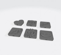 clips 3D model