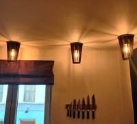 HEXAGON CEILING LIGHT 250mm height 3D model