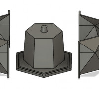 geometric pot 3D model