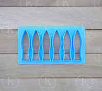 Rabbit Ears Cutter - Template 3D model