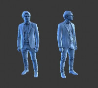 CHARACTER MAN FIGURE A86 3D model