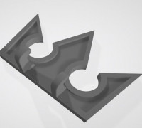Kingdom Hearts wall mount 3D model