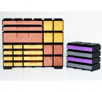 Fast-print modular storage drawer system 3D model