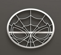 SPIDER-MAN COOKIE CUTTER v1 3D model
