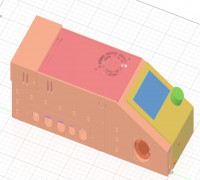 Endrer 3/3 Pro external electronics enclosure à la CR-10 3D model