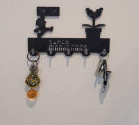 KEY HOLDER MARIO 3D model