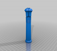Egyptian Column 3D model
