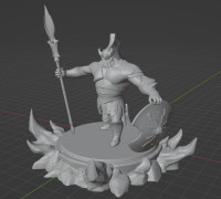 Dota 2 Mars 3D model