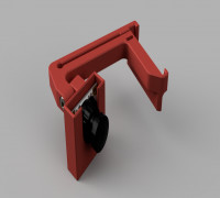 Ender 3 Pro Raspberry Pi Camera Mount 3D model