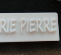 key ring marie pierre 3D model