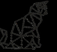 Wall art - cat 3D model